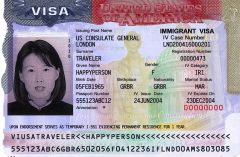 Example Immigrant Visa